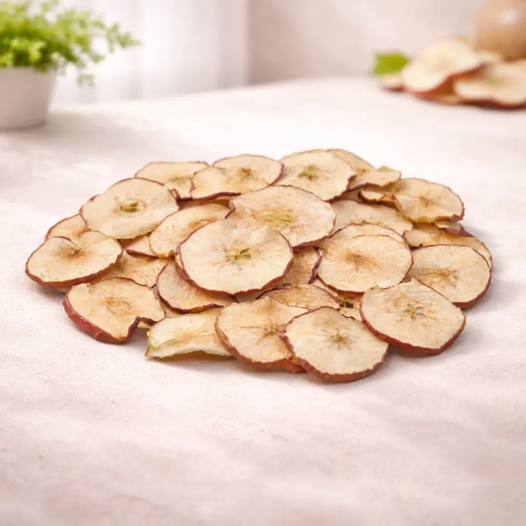 Getrocknete rote Apfelscheiben in Premium Qualität für Export und internationalen Großhandel